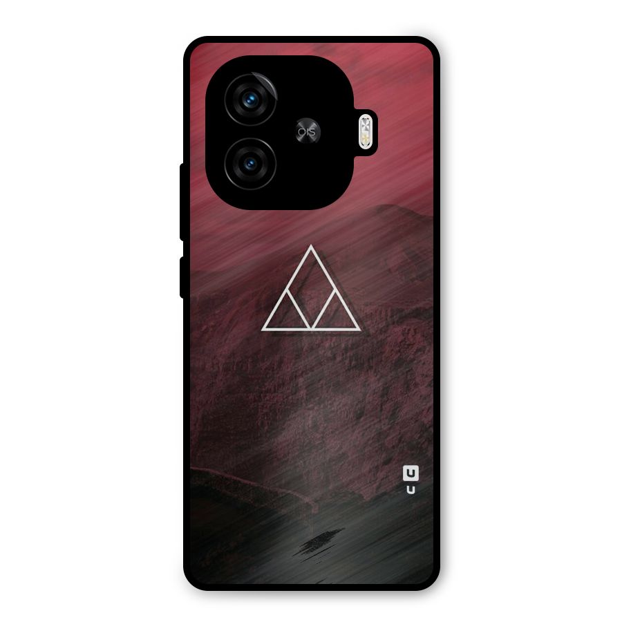 Red Hills Metal Back Case for iQOO Z9 Turbo