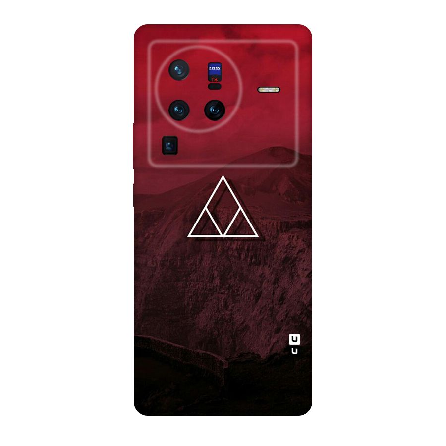 Red Hills Original Polycarbonate Back Case for Vivo X80