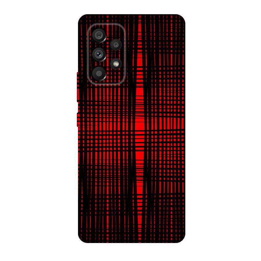 Red Net Design Original Polycarbonate Back Case for Galaxy A53 5G