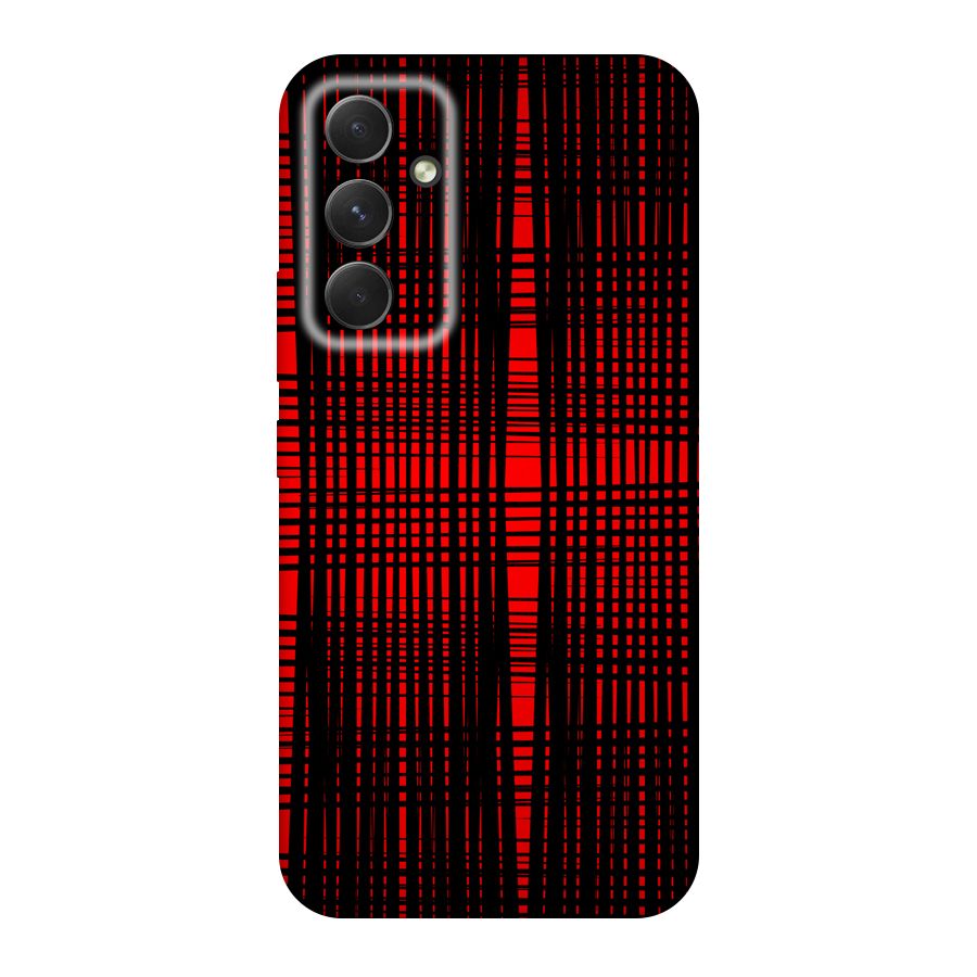Red Net Design Original Polycarbonate Back Case for Galaxy A54