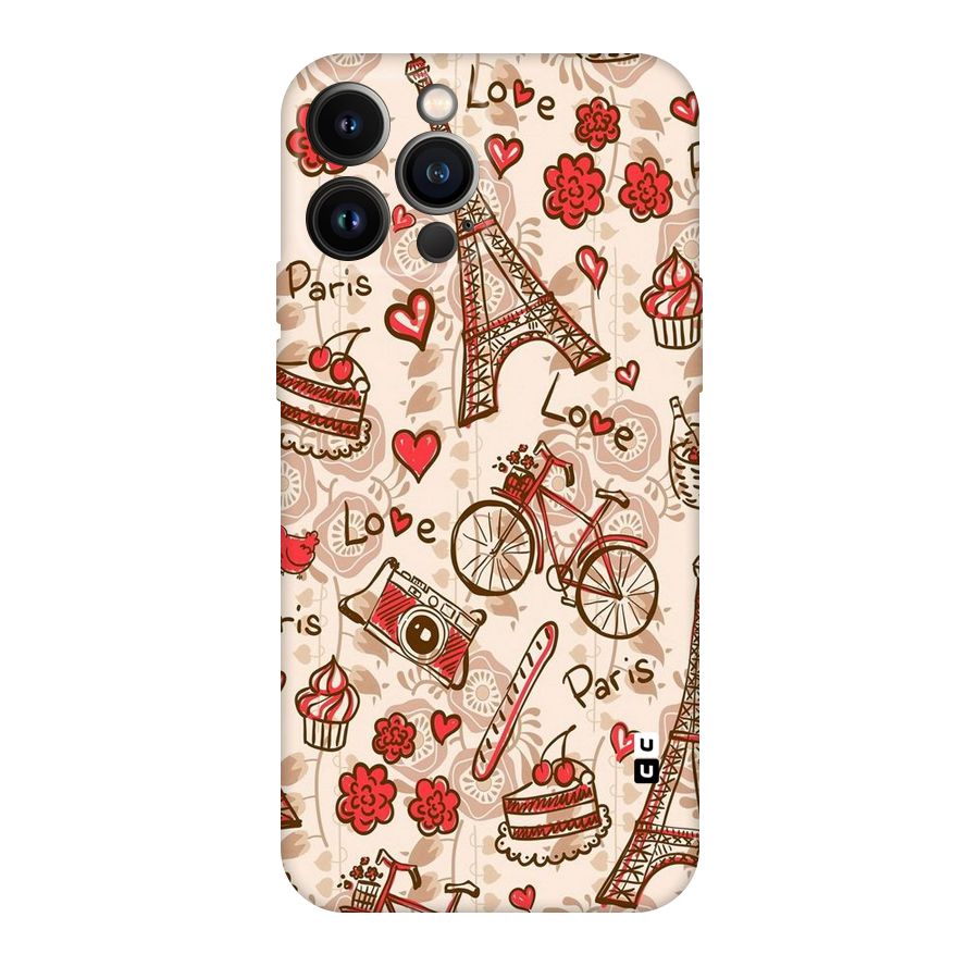 Red Peach City Original Polycarbonate Back Case for iPhone 13 Pro Max