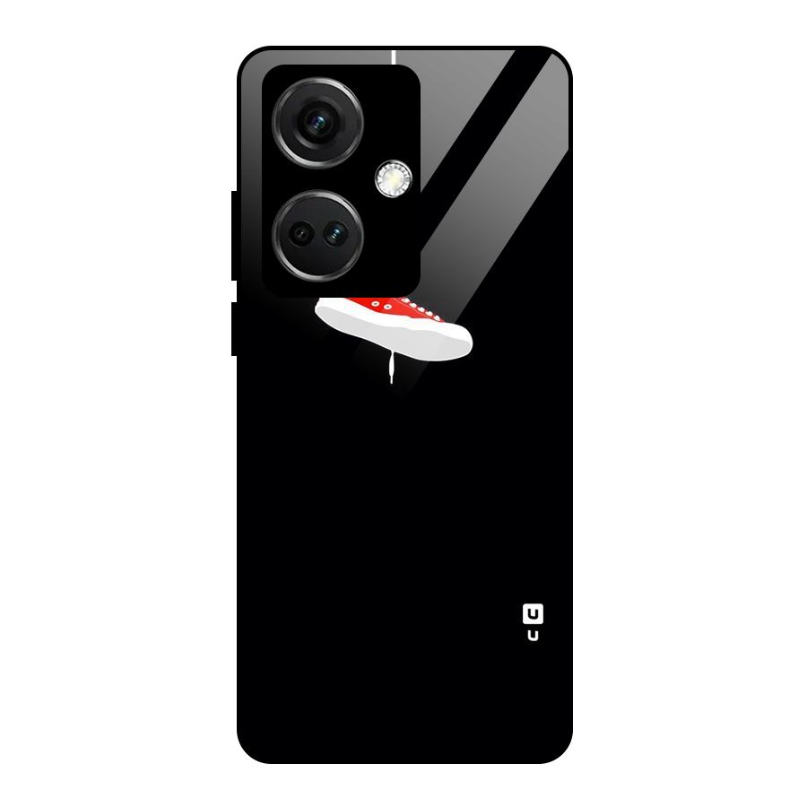 Red Shoe Hanging Glass Back Case for OnePlus Nord CE 3 5G
