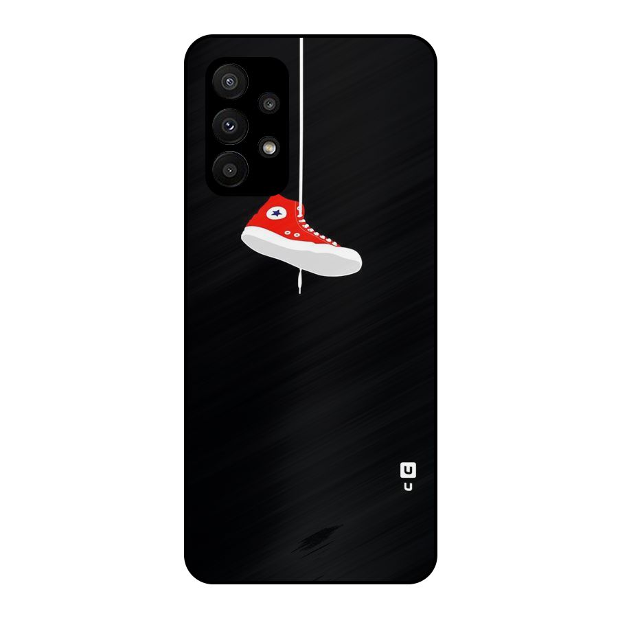 Red Shoe Hanging Metal Back Case for Galaxy A23