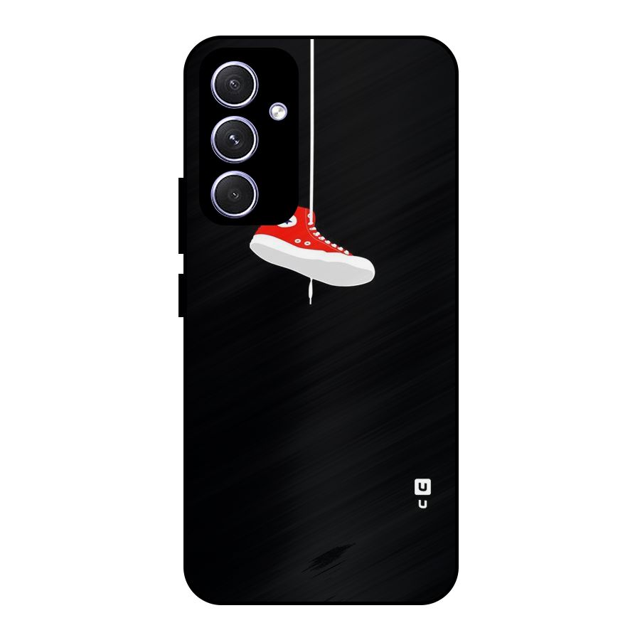 Red Shoe Hanging Metal Back Case for Galaxy A54