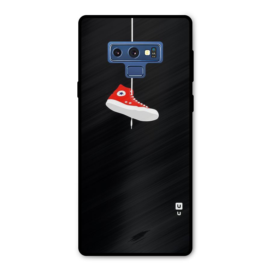 Red Shoe Hanging Metal Back Case for Galaxy Note 9