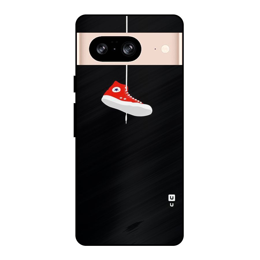 Red Shoe Hanging Metal Back Case for Google Pixel 8