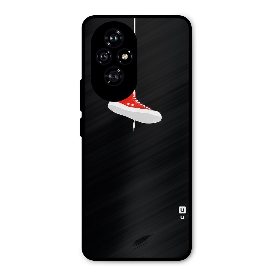 Red Shoe Hanging Metal Back Case for Honor 200