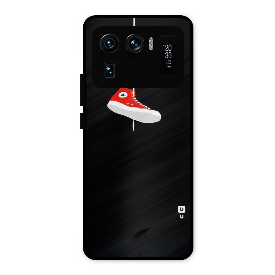 Red Shoe Hanging Metal Back Case for Mi 11 Ultra