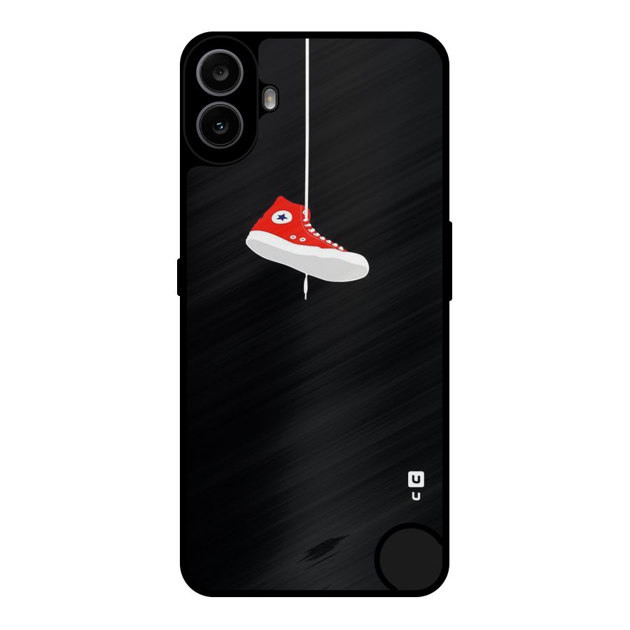 Red Shoe Hanging Metal Back Case for Nothing CMF Phone 1
