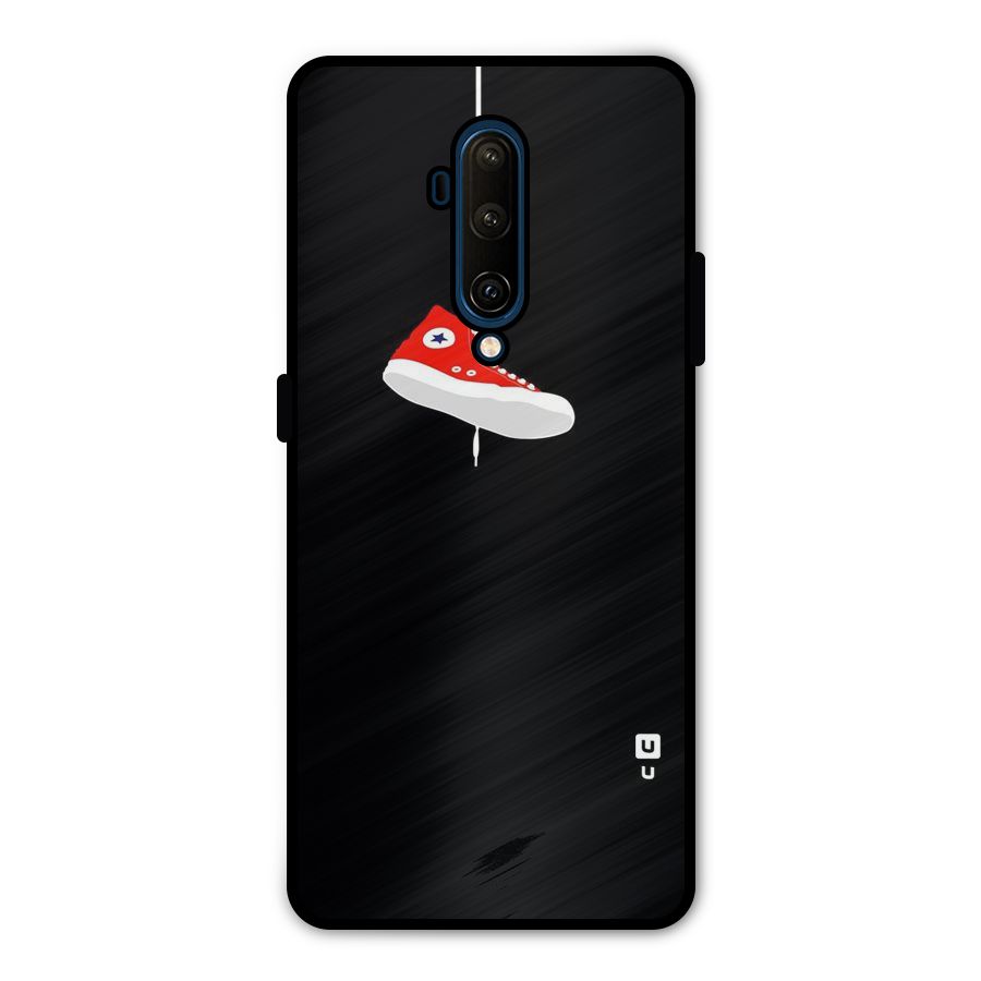 Red Shoe Hanging Metal Back Case for OnePlus 7T Pro
