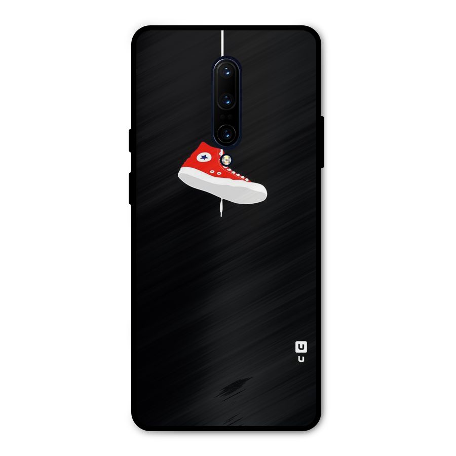 Red Shoe Hanging Metal Back Case for OnePlus 7 Pro