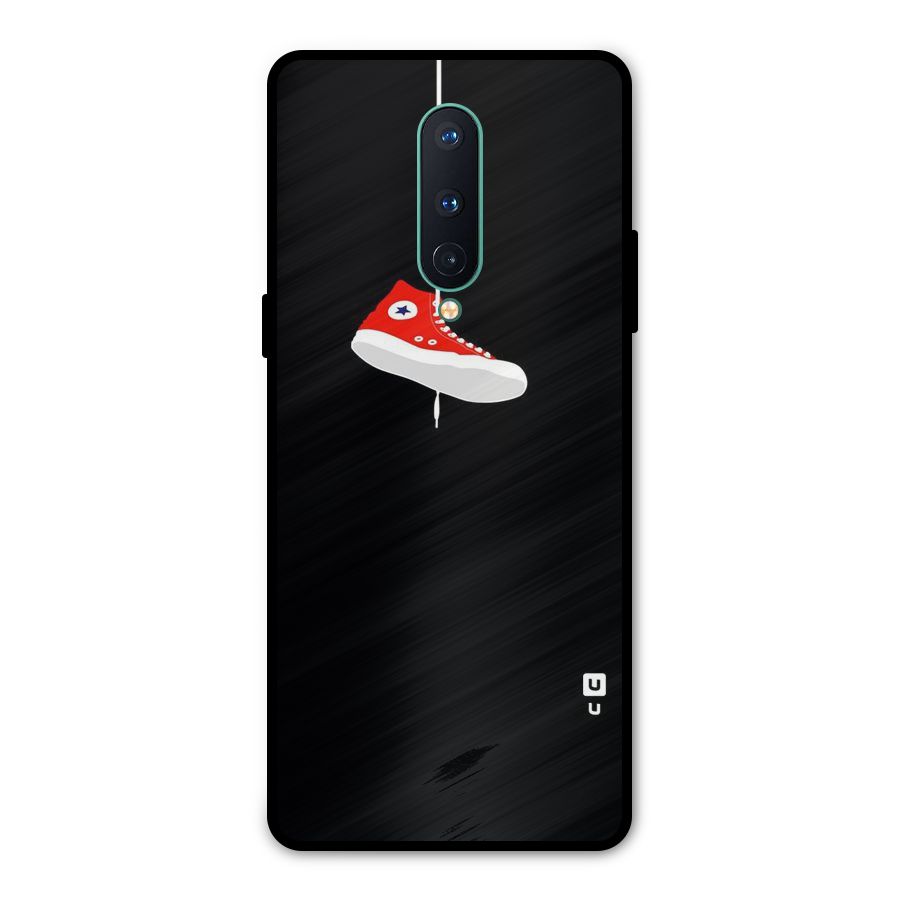 Red Shoe Hanging Metal Back Case for OnePlus 8
