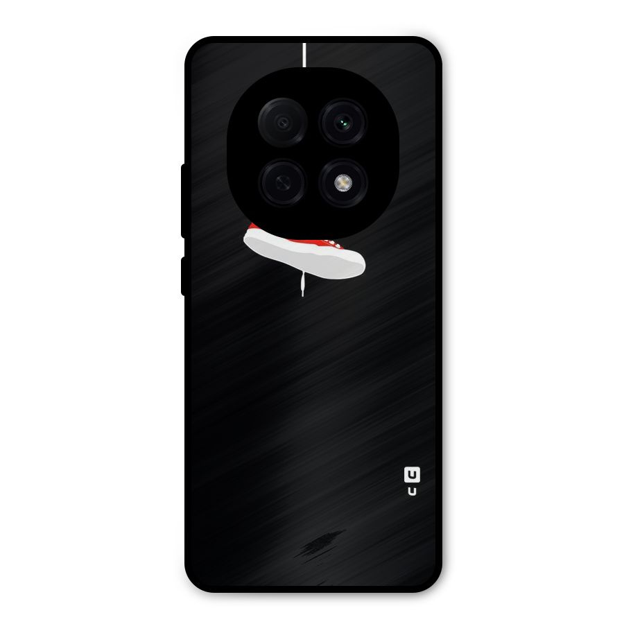 Red Shoe Hanging Metal Back Case for Oppo F29 Pro