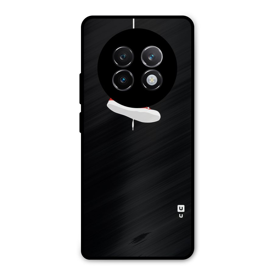 Red Shoe Hanging Metal Back Case for Realme 13 Plus