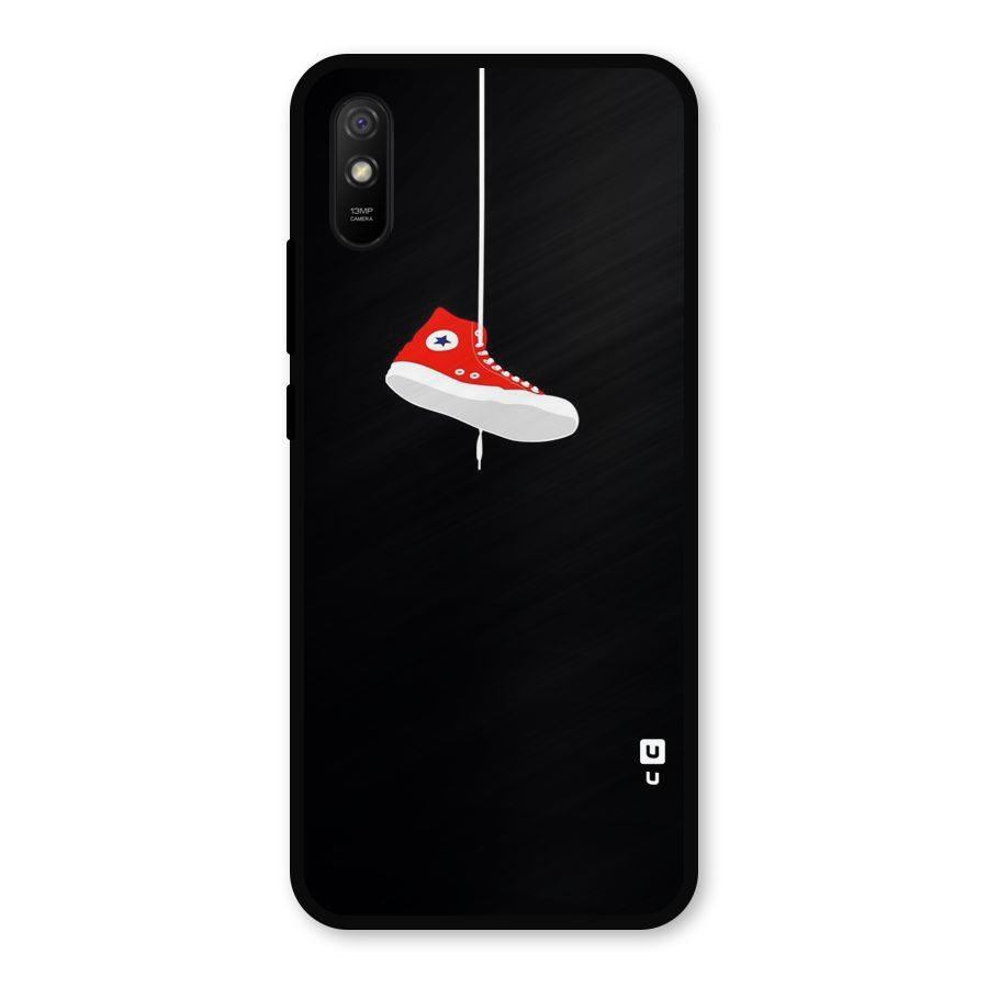 Red Shoe Hanging Metal Back Case for Redmi 9a