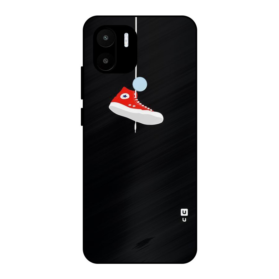 Red Shoe Hanging Metal Back Case for Redmi A1+