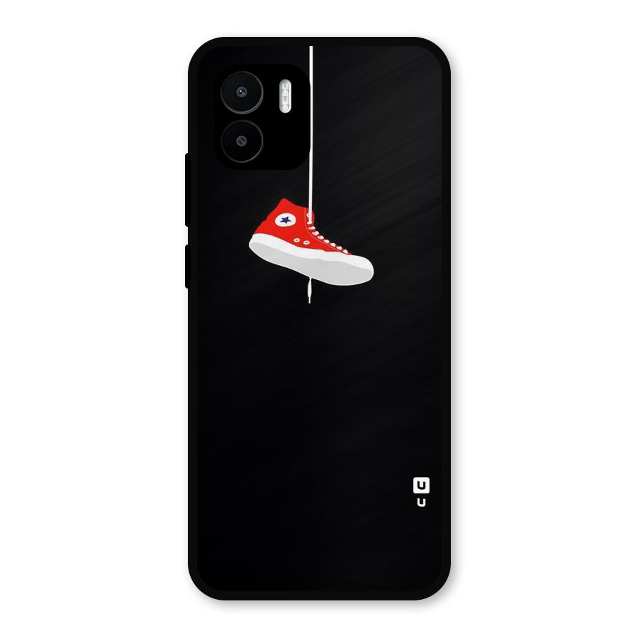 Red Shoe Hanging Metal Back Case for Redmi A2