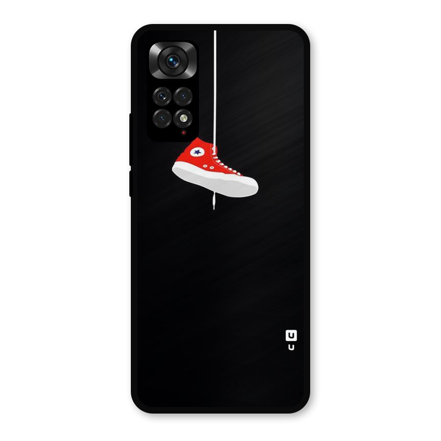 Red Shoe Hanging Metal Back Case for Redmi Note 11s