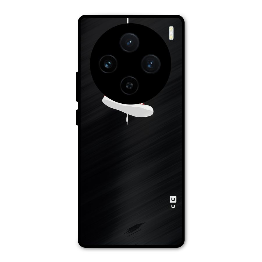 Red Shoe Hanging Metal Back Case for Vivo X100