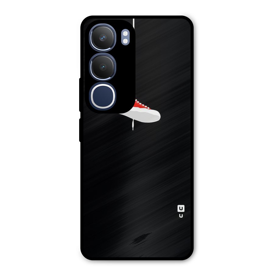 Red Shoe Hanging Metal Back Case for Vivo Y29