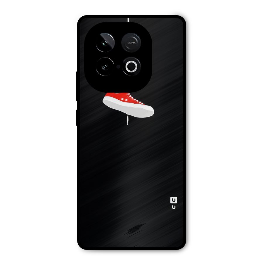 Red Shoe Hanging Metal Back Case for iQOO Neo 10