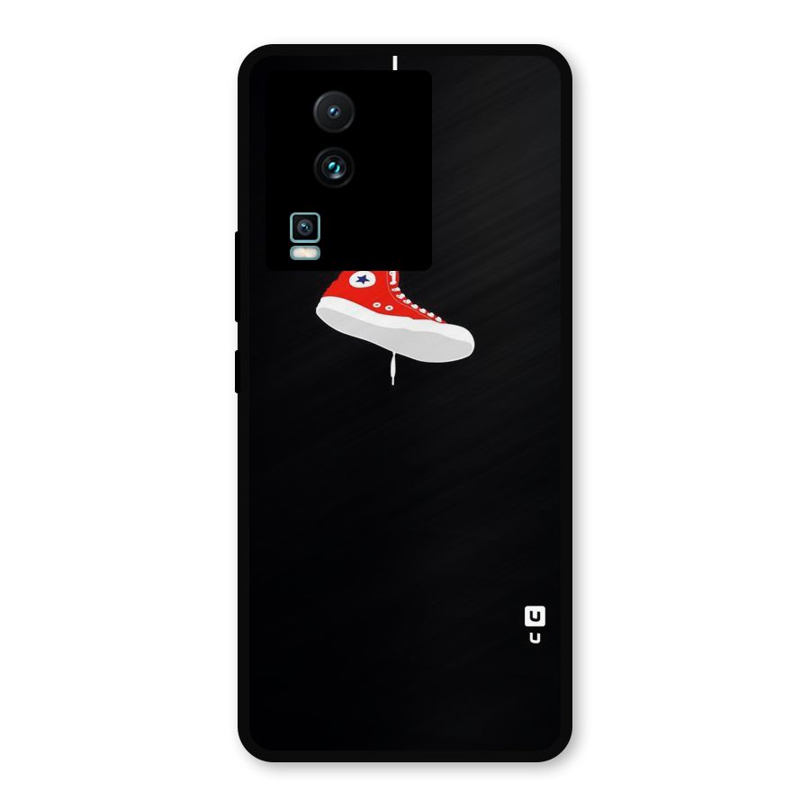 Red Shoe Hanging Metal Back Case for iQOO Neo 7