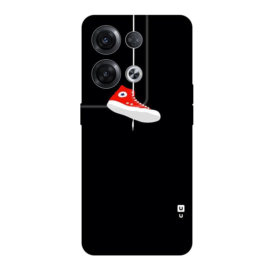 Red Shoe Hanging Original Polycarbonate Back Case for Oppo Reno8 Pro 5G