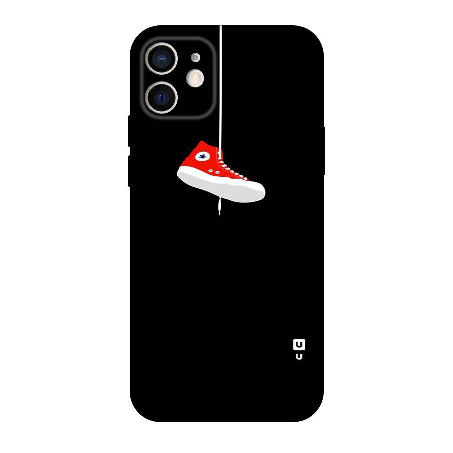 Red Shoe Hanging Original Polycarbonate Back Case for iPhone 12