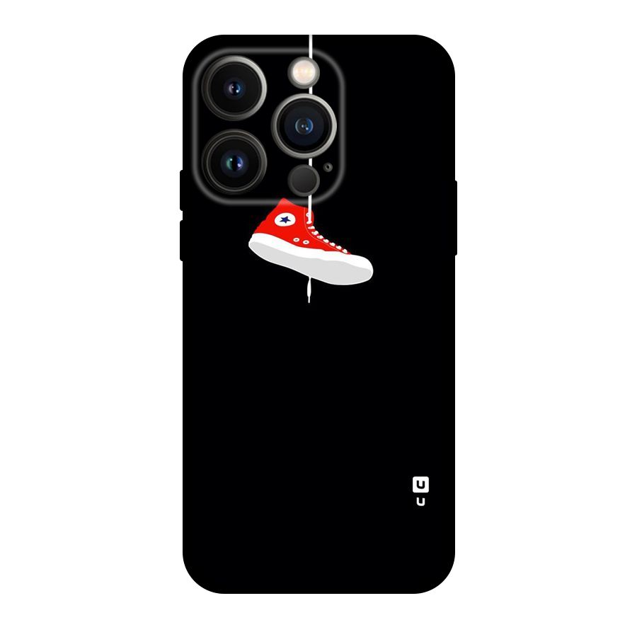Red Shoe Hanging Original Polycarbonate Back Case for iPhone 14 Pro