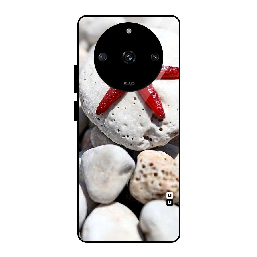 Red Star Fish Glass Back Case for Realme Narzo 60 5G