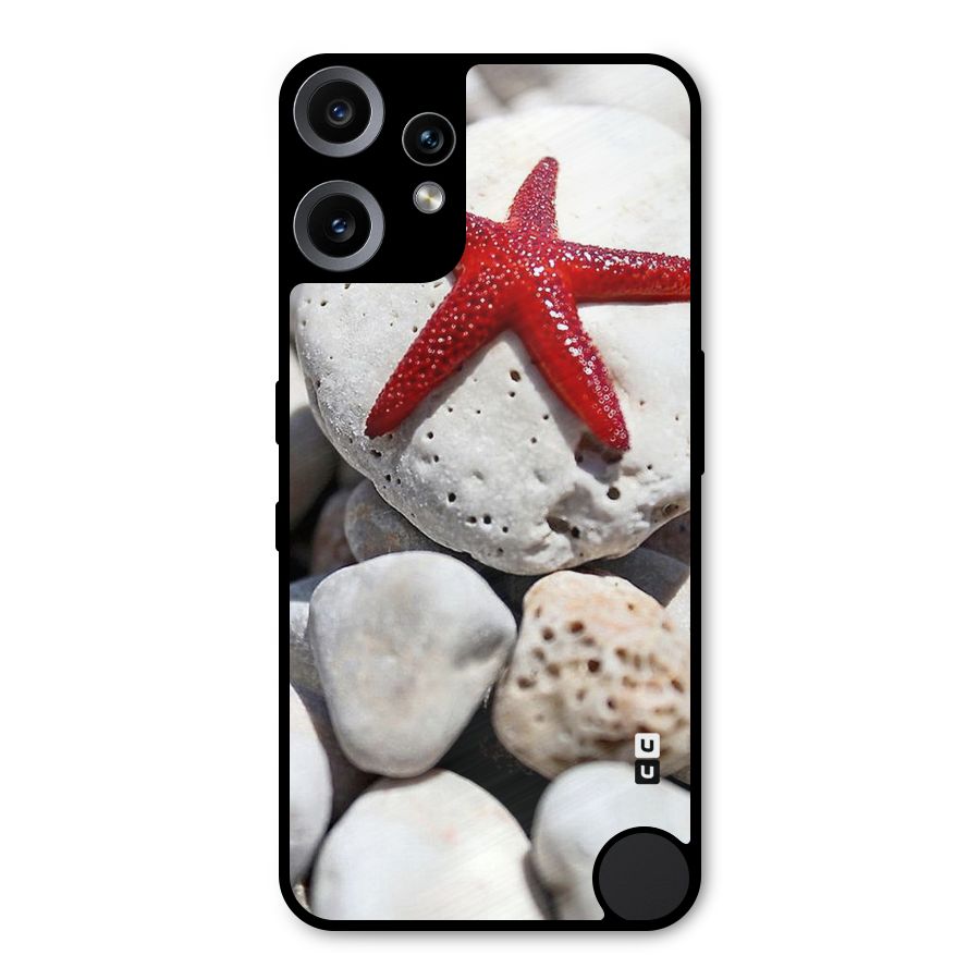 Red Star Fish Metal Back Case for Nothing CMF Phone 2 Pro