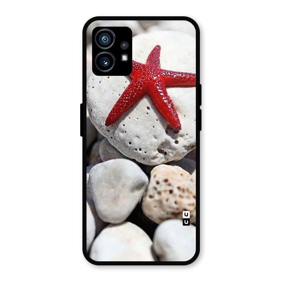 Red Star Fish Metal Back Case for Nothing Phone 1