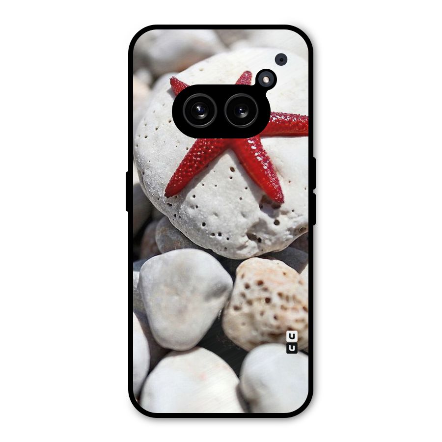 Red Star Fish Metal Back Case for Nothing Phone 2a