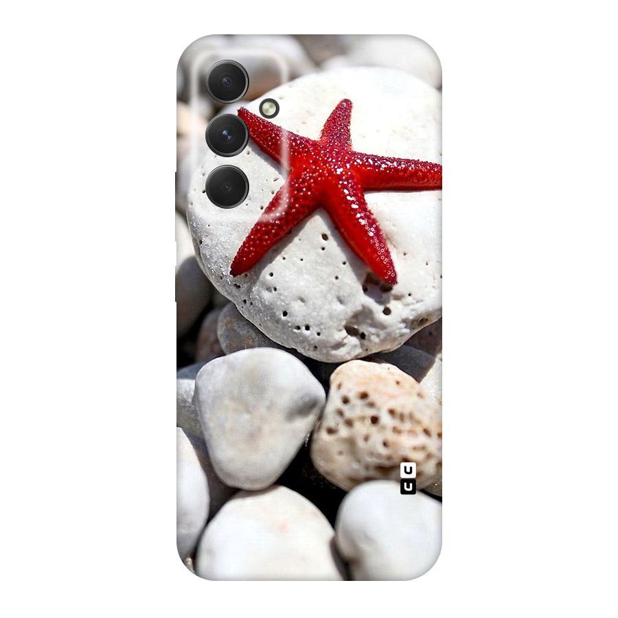 Red Star Fish Original Polycarbonate Back Case for Galaxy A54