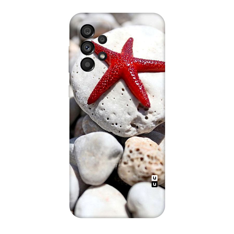 Red Star Fish Original Polycarbonate Back Case for Galaxy A73 5G