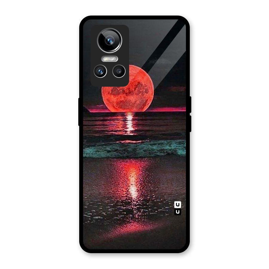 Red Sun Ocean Glass Back Case for Realme GT Neo 3