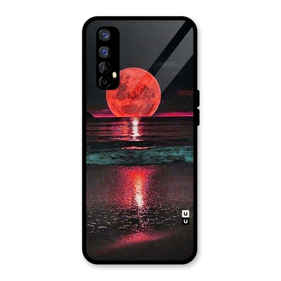 Red Sun Ocean Glass Back Case for Realme Narzo 20 Pro