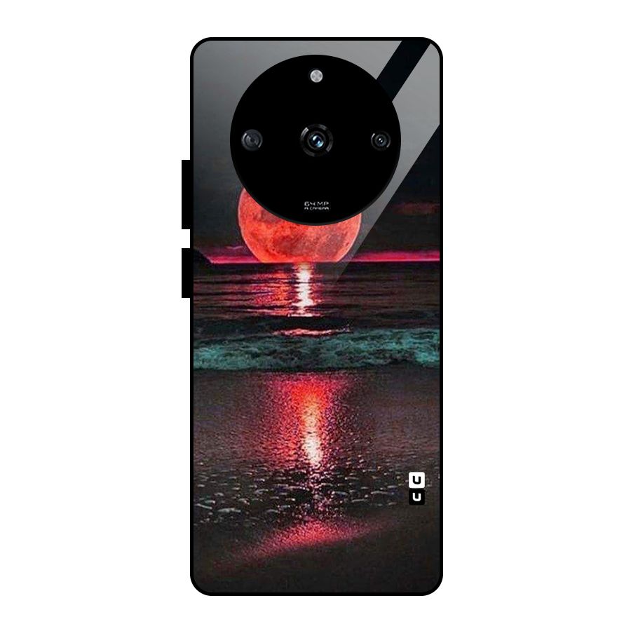Red Sun Ocean Glass Back Case for Realme Narzo 60 5G