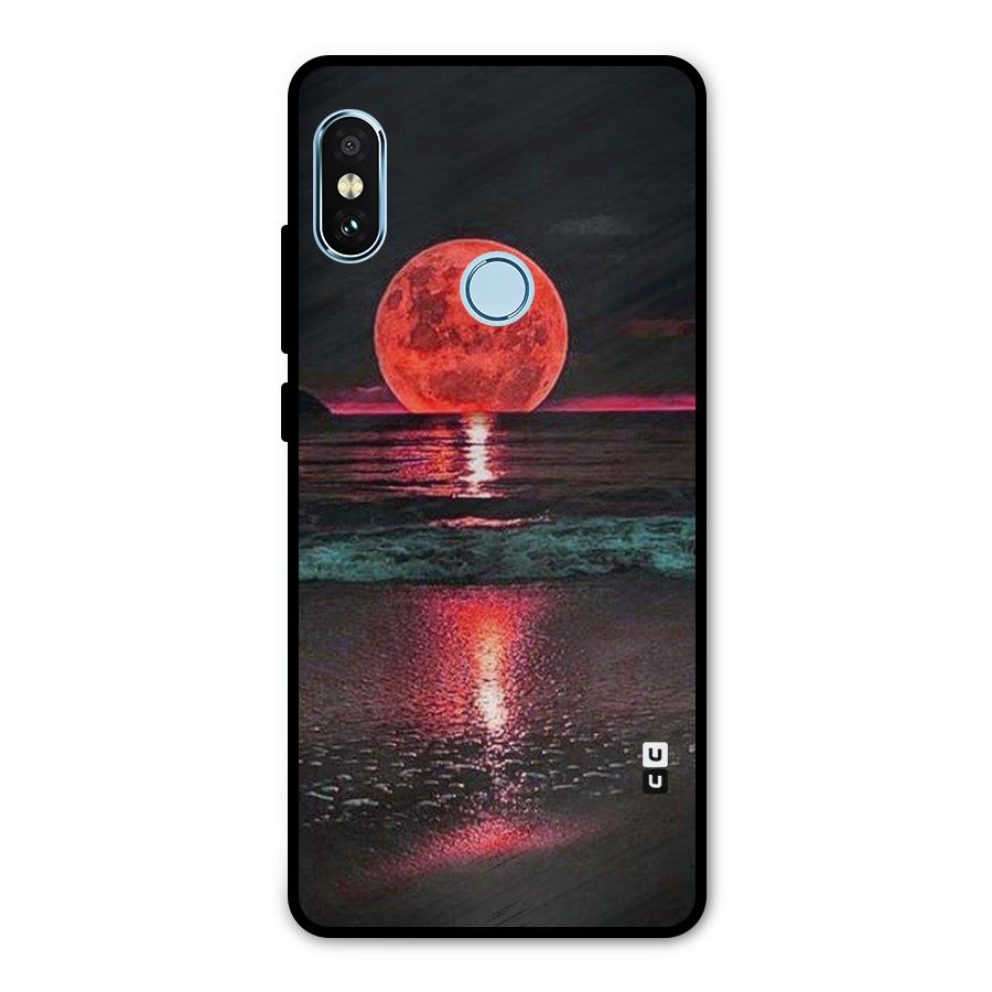 Red Sun Ocean Metal Back Case for Redmi Note 5 Pro