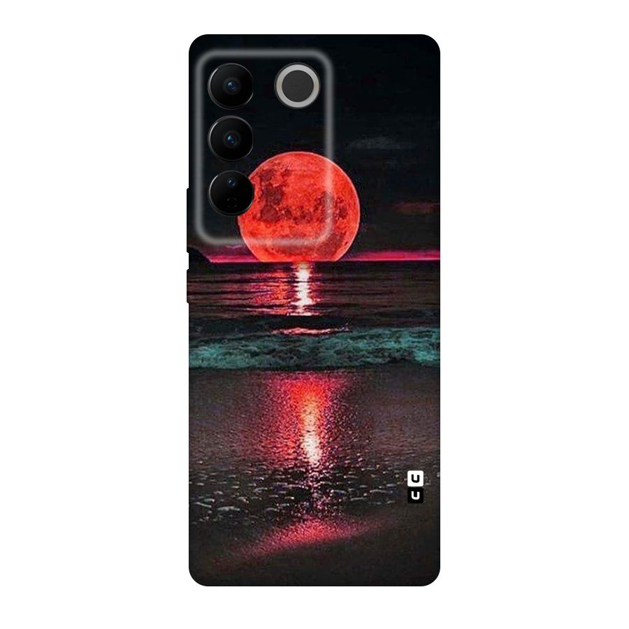 Red Sun Ocean Original Polycarbonate Back Case for Vivo V27