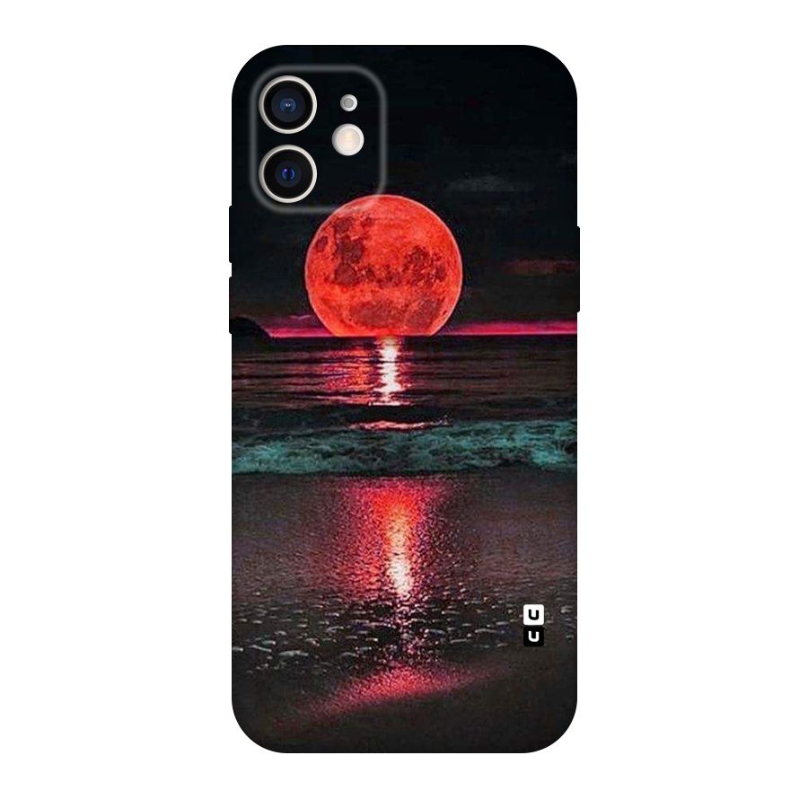 Red Sun Ocean Original Polycarbonate Back Case for iPhone 12
