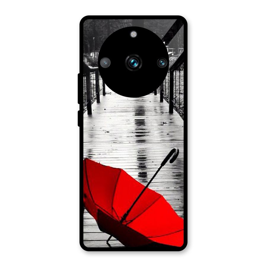 Red Umbrella Glass Back Case for Realme Narzo 60 Pro