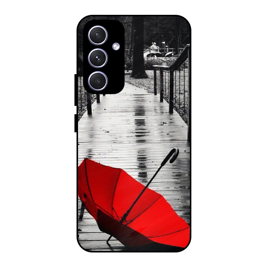Red Umbrella Metal Back Case for Galaxy A54