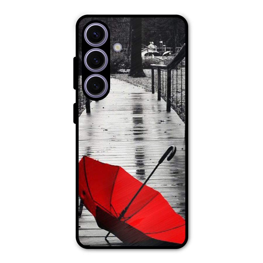 Red Umbrella Metal Back Case for Galaxy S24