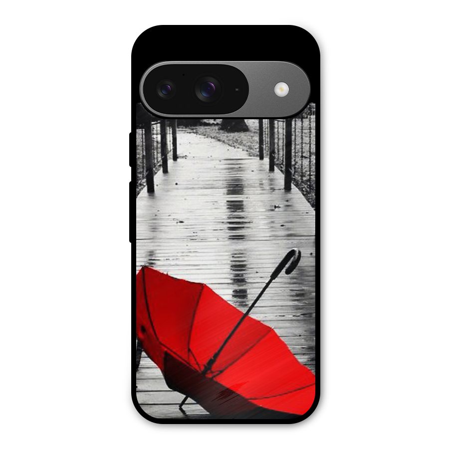 Red Umbrella Metal Back Case for Google Pixel 9