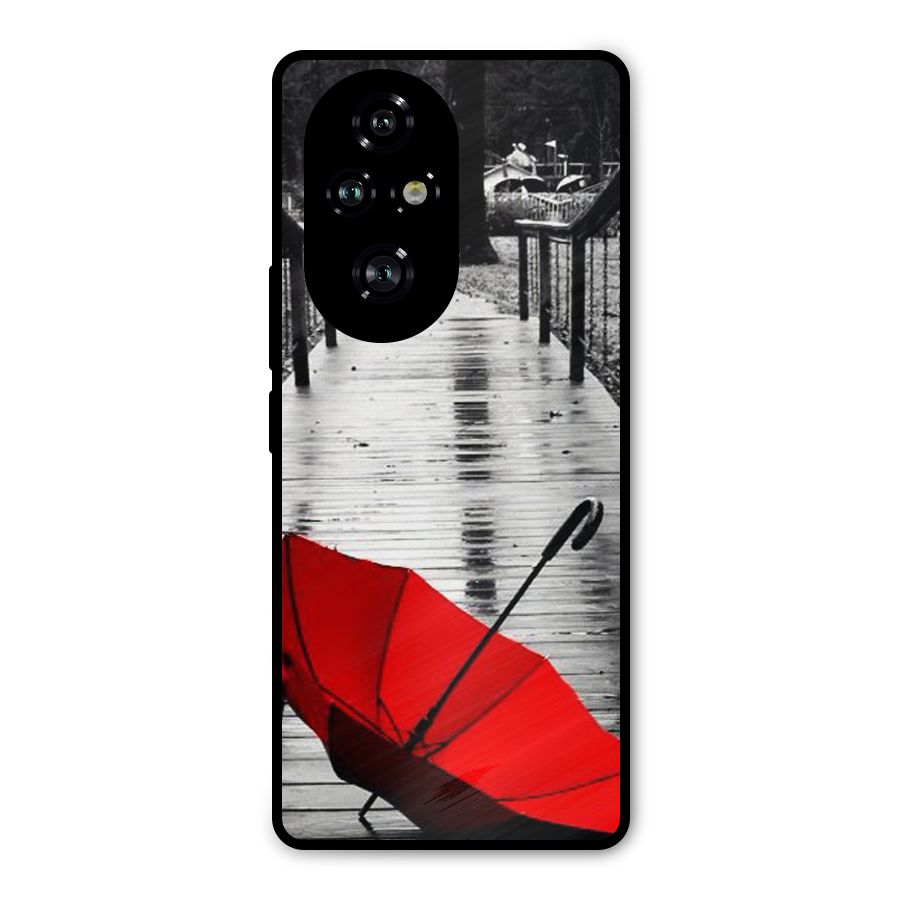 Red Umbrella Metal Back Case for Honor 200 Pro
