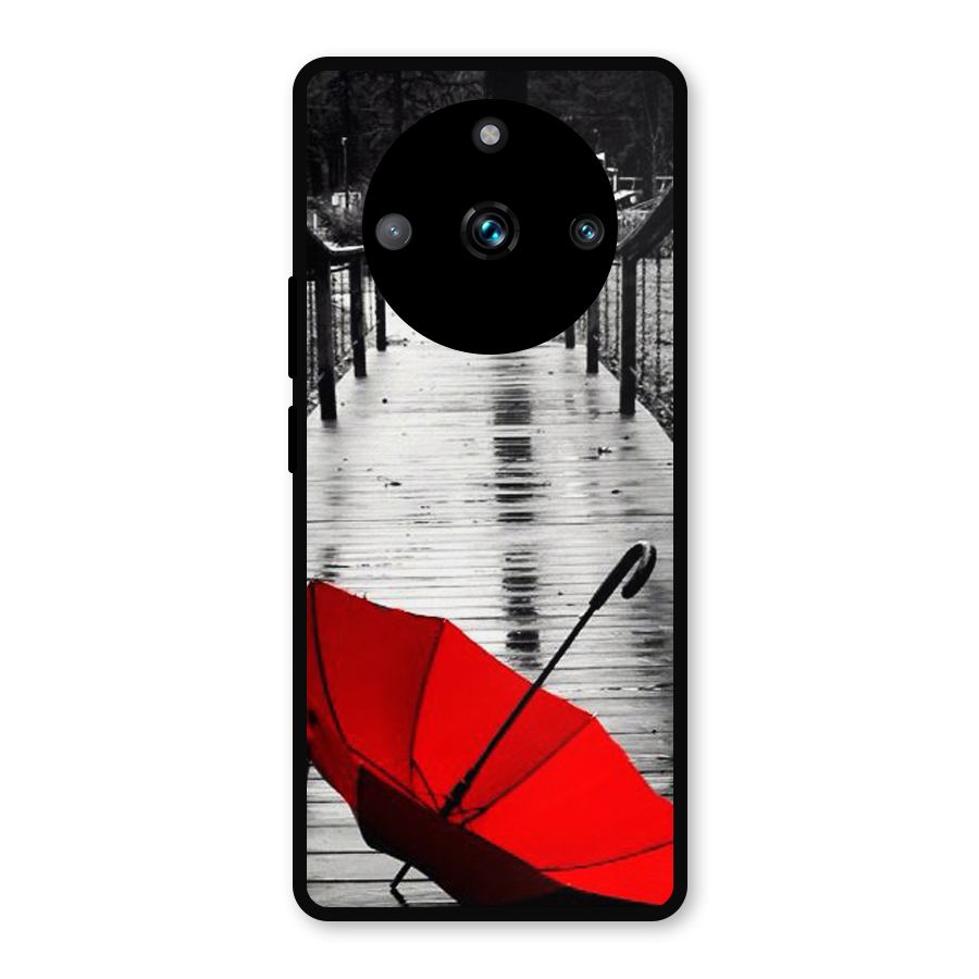 Red Umbrella Metal Back Case for Realme Narzo 60 Pro