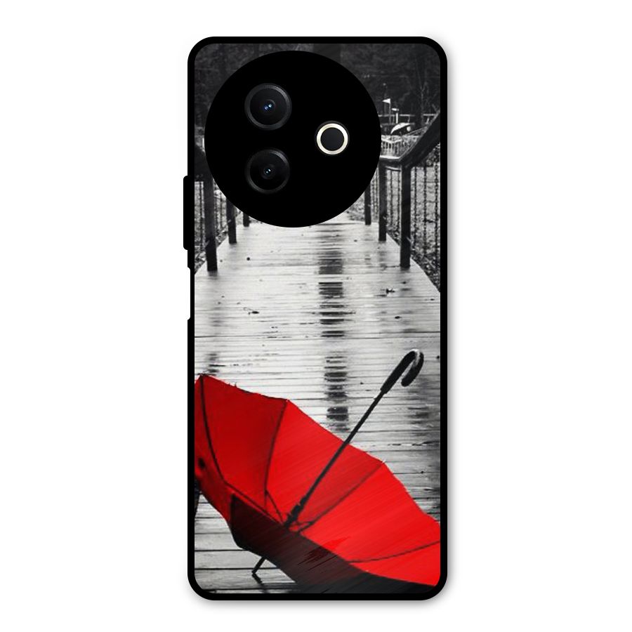 Red Umbrella Metal Back Case for Vivo Y39