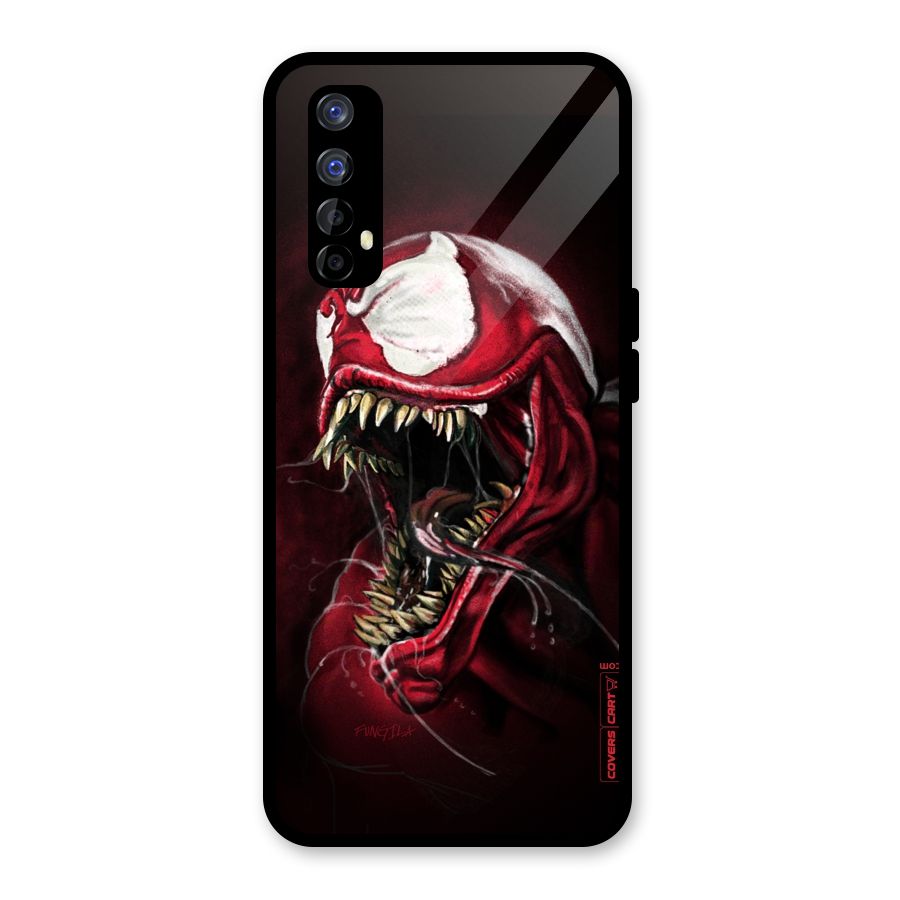Red Venom Artwork Glass Back Case for Realme Narzo 20 Pro