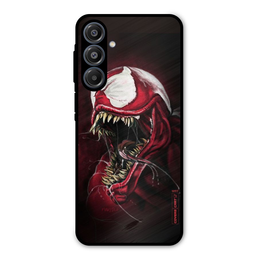 Red Venom Artwork Metal Back Case for Galaxy A16 5G